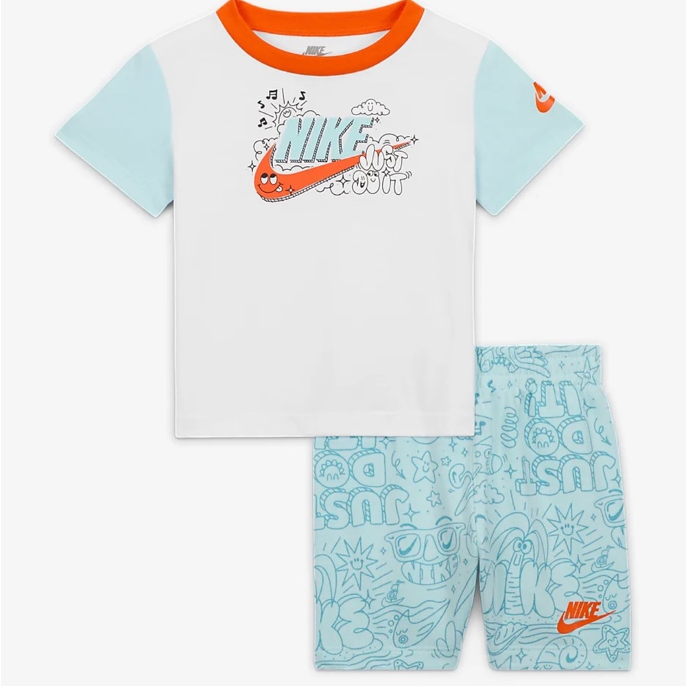 New Baby Nike T-shirt & short Set